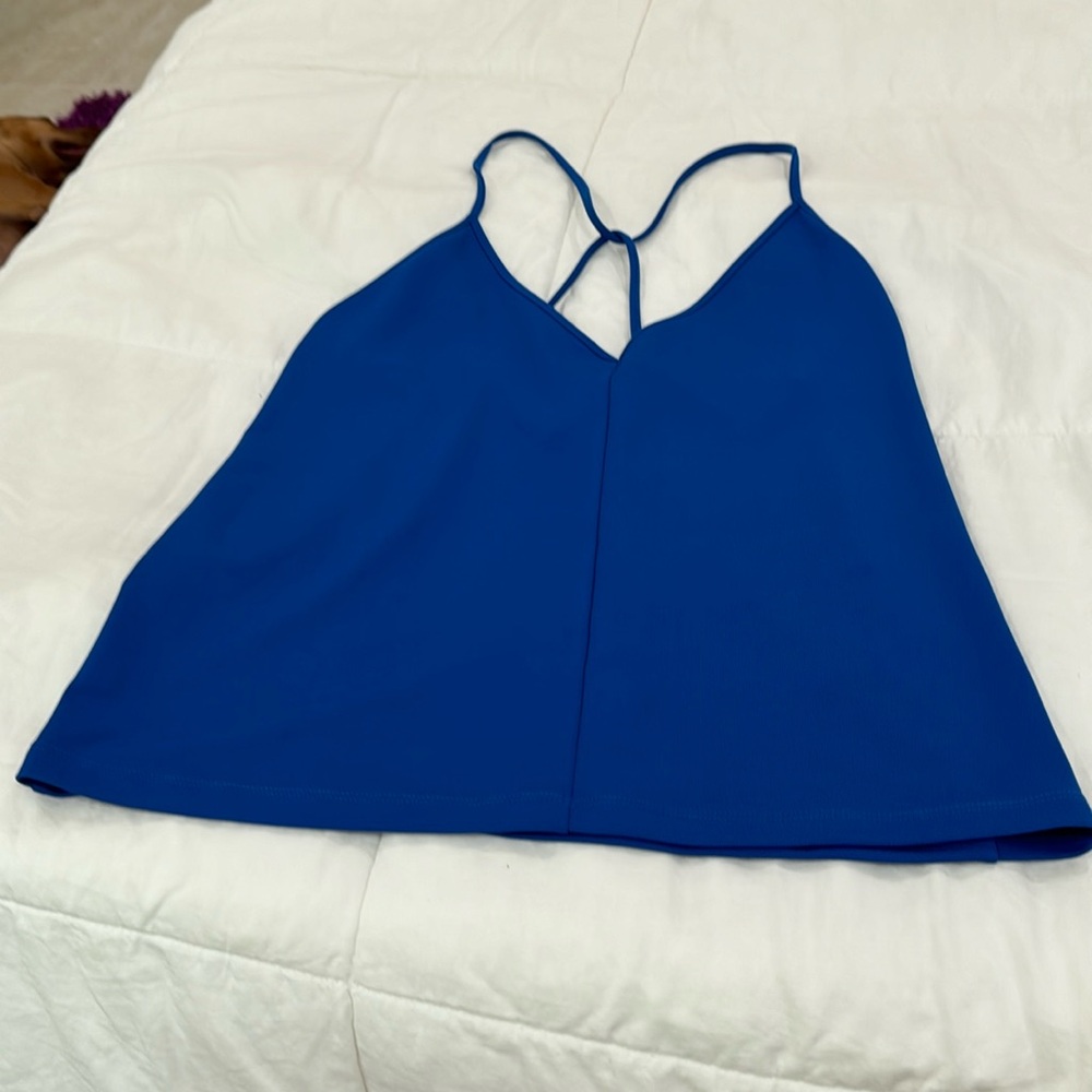 Zara blue top